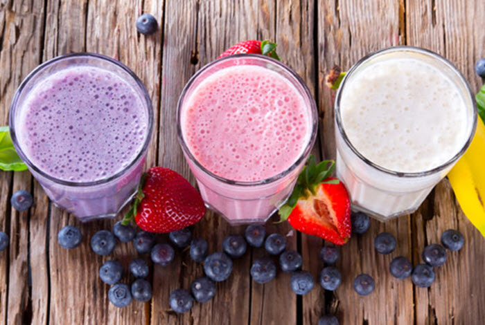 Protein and fruit smoothie