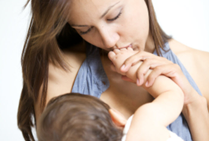 Breastfeeding mother