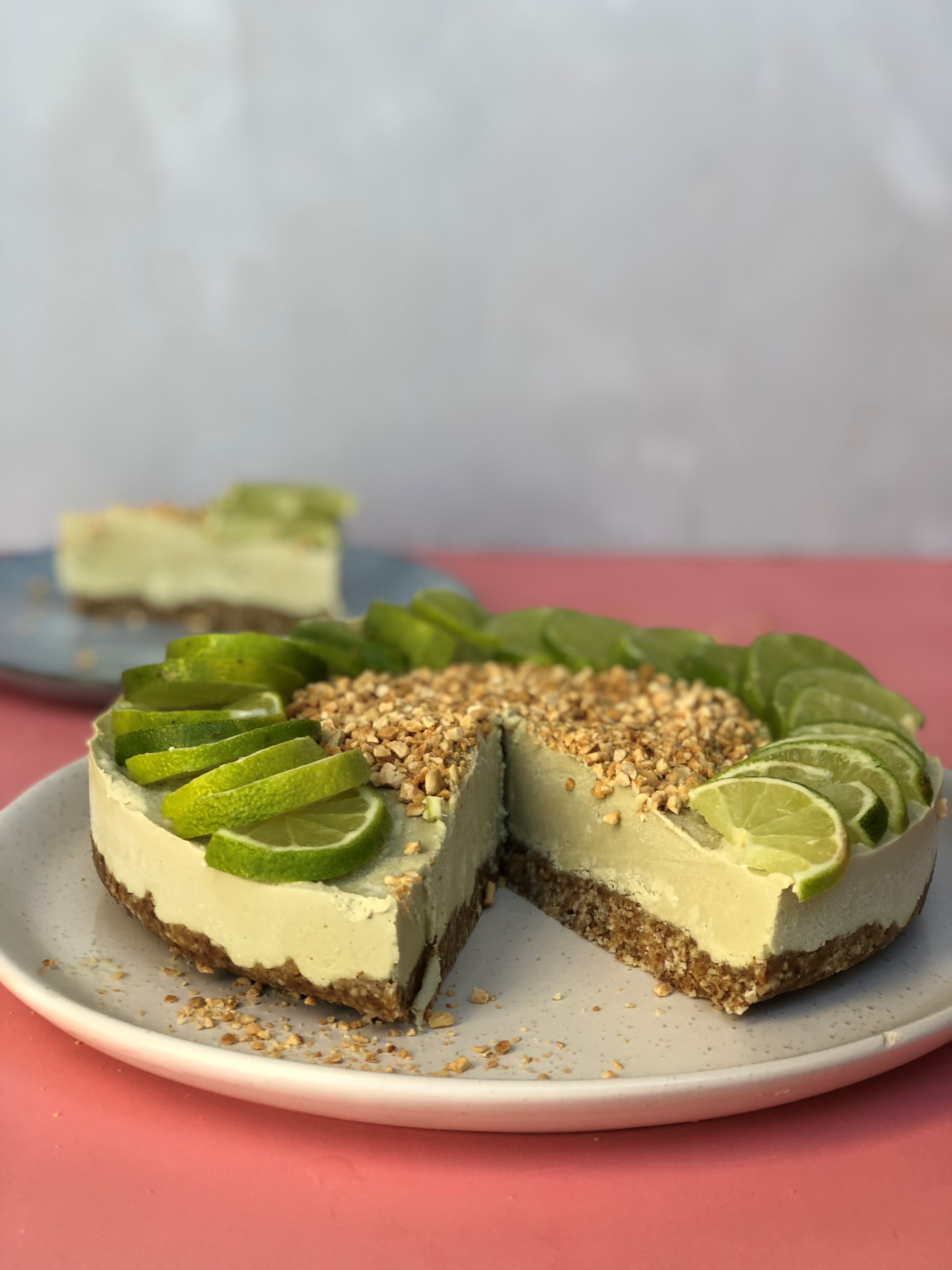 Key Lime Matcha Pie