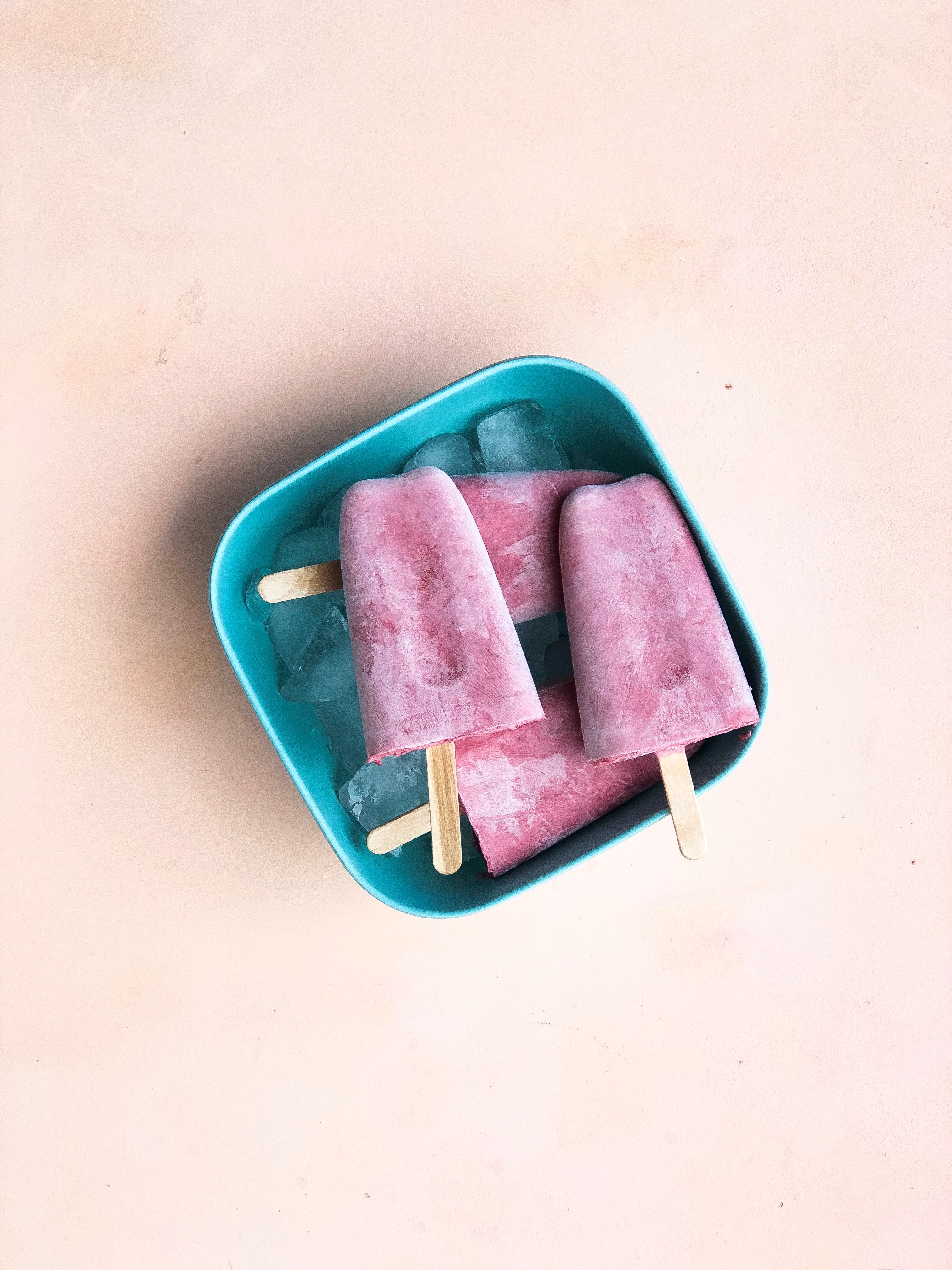 Berry & Coconut Ice-blocks
