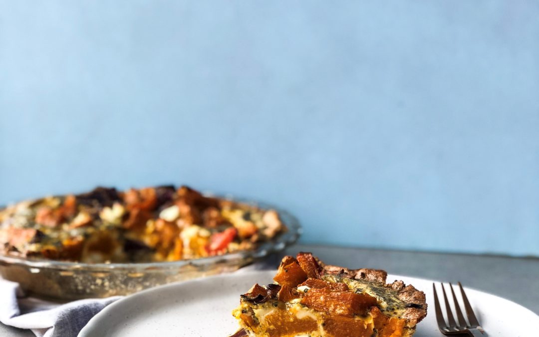 Healthy Roasted Vegetable Frittata Recipe